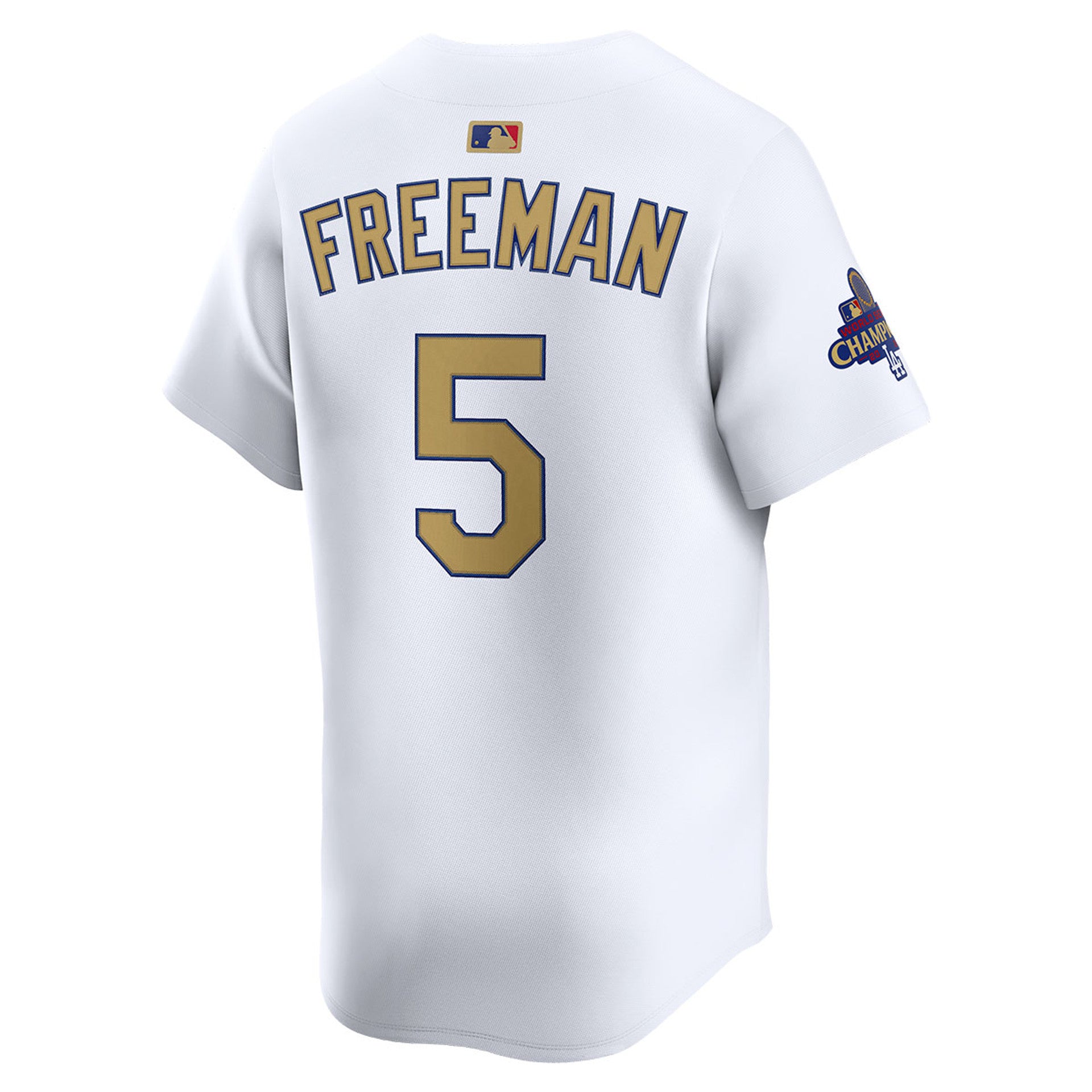 Freddie Freeman Los Angeles Dodgers Nike 2025 Gold Collection Limited Jersey ยจC White - Image 3