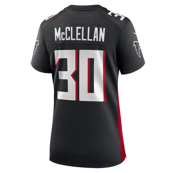 Jase McClellan Atlanta Falcons Nike Women's Game Jersey - Black - Image 4