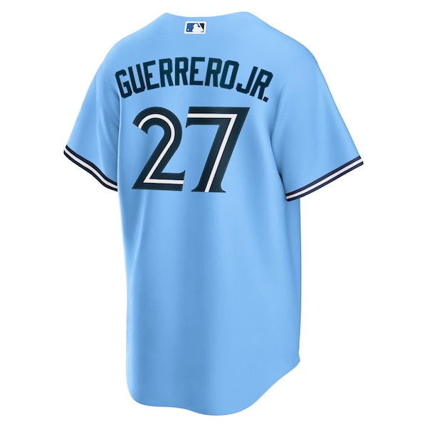 Vladimir Guerrero Jr. Toronto Blue Jays Nike Alternate Replica Player Jersey - Powder Blue - Image 3