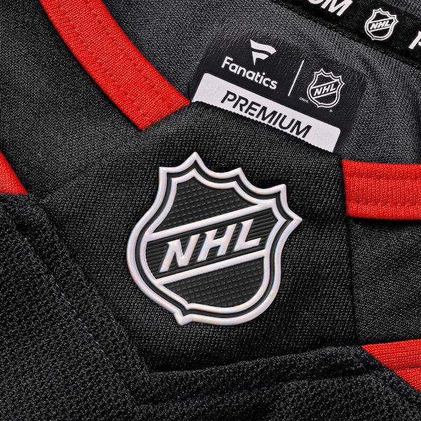 Carolina Hurricanes Home Premium Custom Jersey - Black/Red/White - Image 7
