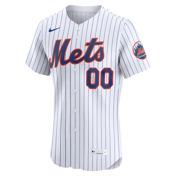 New York Mets Nike Home Elite Pick-A-Player Retired Roster Jersey - White - Image 2