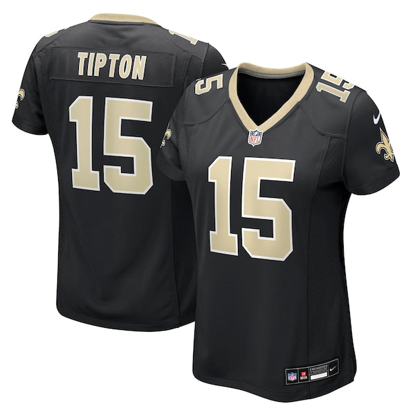 Mason Tipton New Orleans Saints Nike Women's Team Game Jersey - Black