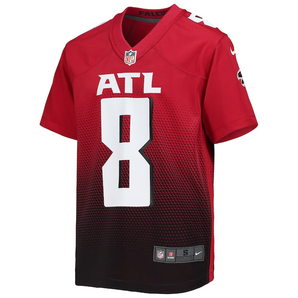 Kyle Pitts Atlanta Falcons Nike Youth Game Jersey - Red/Black - Image 3