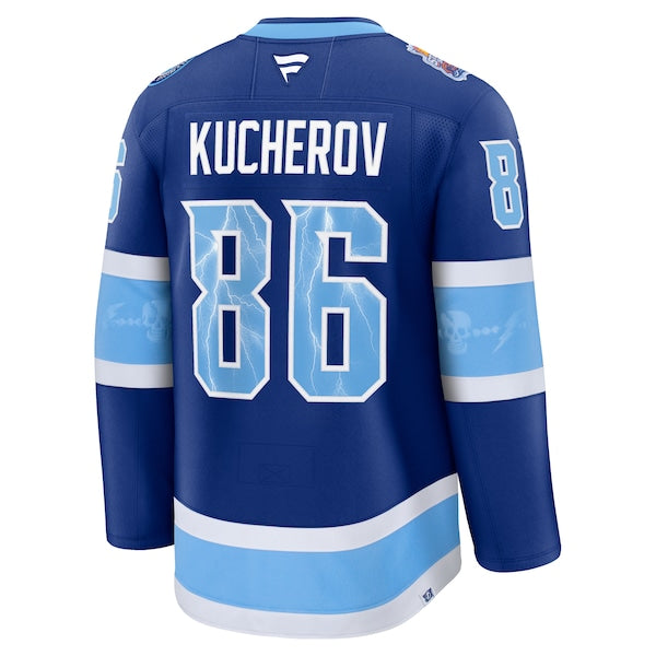 Nikita Kucherov Tampa Bay Lightning 2026 NHL Stadium Series Premium Jersey - Blue - Image 3