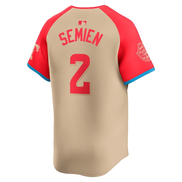 Marcus Semien American League Nike 2024 MLB All-Star Game Limited Player Jersey - Cream - Image 3