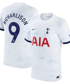 Richarlison Tottenham Hotspur Nike Youth Home 2023/24 Replica Player Jersey - White