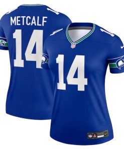 DK Metcalf Seattle Seahawks Nike Women's Alternate Legend Jersey - Royal