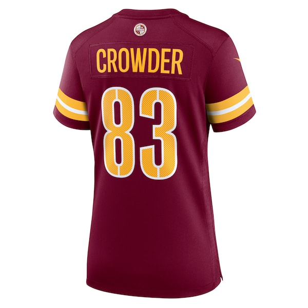 Jamison Crowder Washington Commanders Nike Women's Game Jersey - Burgundy - Image 3