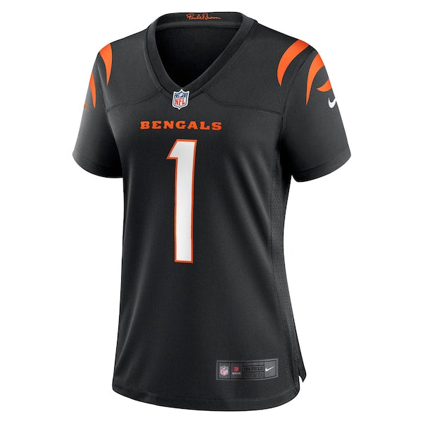 Ja'Marr Chase Cincinnati Bengals Nike Women's Game Jersey - Black - Image 2