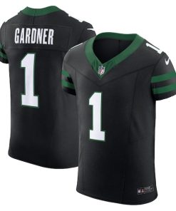 Ahmad Sauce Gardner New York Jets Nike Alternate Vapor F.U.S.E. Elite Jersey  - Legacy Black