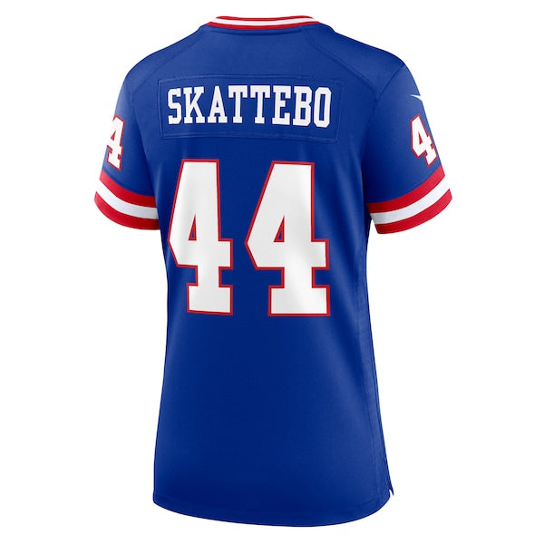 Cam Skattebo New York Giants Nike Women's Alternate 2 Legacy Game Jersey - Royal - Image 3