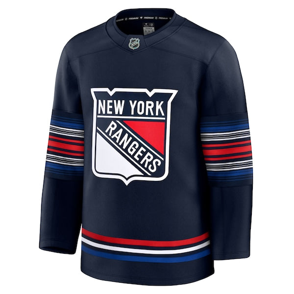 New York Rangers Alternate Premium Jersey - Navy/Blue/White - Image 3