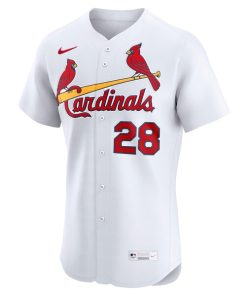Alternative view of Nolan Arenado St. Louis Cardinals Nike Home ElitePlayer  Jersey - White