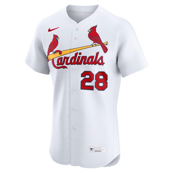 Nolan Arenado St. Louis Cardinals Nike Home ElitePlayer Jersey - White - Image 2