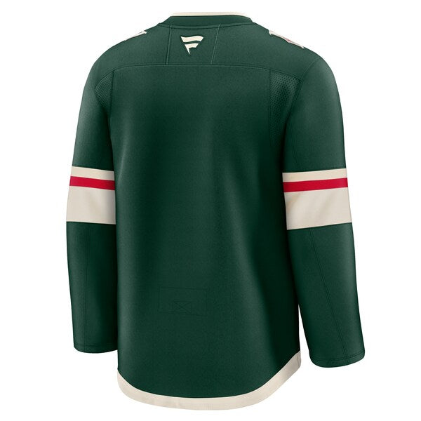 Minnesota Wild Home Premium Jersey - Green/White - Image 10