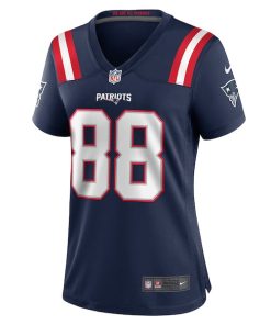 Alternative view of Jaheim Bell New England Patriots Nike Women's  Game Jersey -  Navy