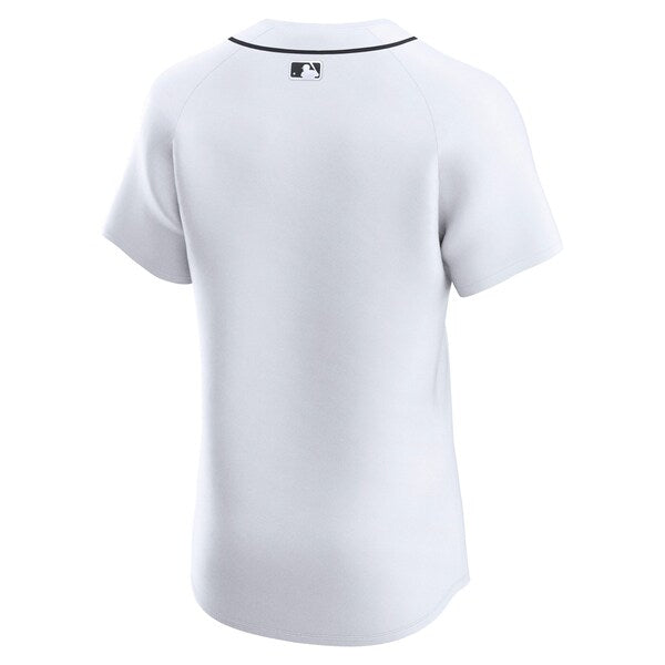 Detroit Tigers Nike Home Elite Jersey - White/Navy - Image 4