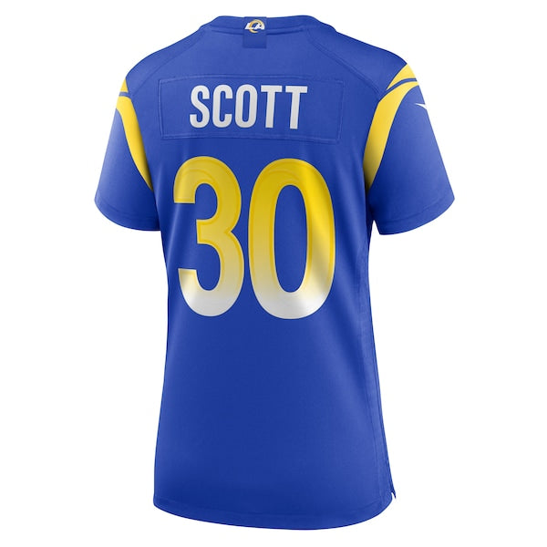 Boston Scott Los Angeles Rams Nike Women's Game Jersey - Royal - Image 3