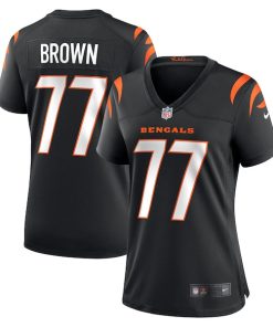 Trent Brown Cincinnati Bengals Nike Women's Game Jersey -  Black