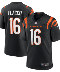 Joe Flacco Cincinnati Bengals Nike Team Game Jersey -  Black