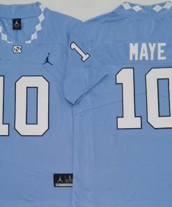 MDrake Maye NCAA North Carolina Tar Heels Jordan Band Vapor Limited Jersey