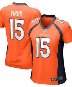 Jalen Virgil Denver Broncos Nike Women's Game Player Jersey - Orange