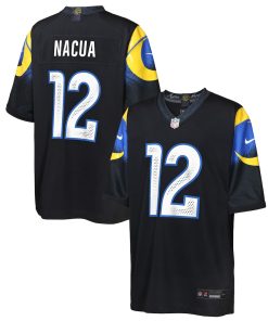 Puka Nacua Los Angeles Rams Nike 2025 Youth Rivalries Collection Limited Jersey - Midnight Blue