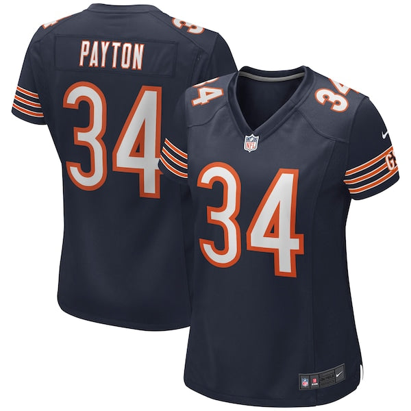 Walter Payton Chicago Bears Nike Women's Game Retired Player Jersey - Navy/Orange - Image 2
