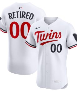 Minnesota Twins Nike  Home Elite Pick-A-Player Retired Roster Jersey - White