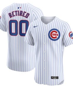 Chicago Cubs Nike Home Elite Pick-A-Player Retired Roster Jersey - White