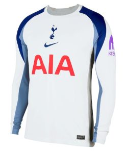 Alternative view of Son Heung-Min Tottenham Hotspur Nike 2025/26 Home Replica Long Sleeve Jersey - White