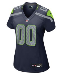 Alternative view of Seattle Seahawks Nike Women's Custom Game Jersey - College Navy