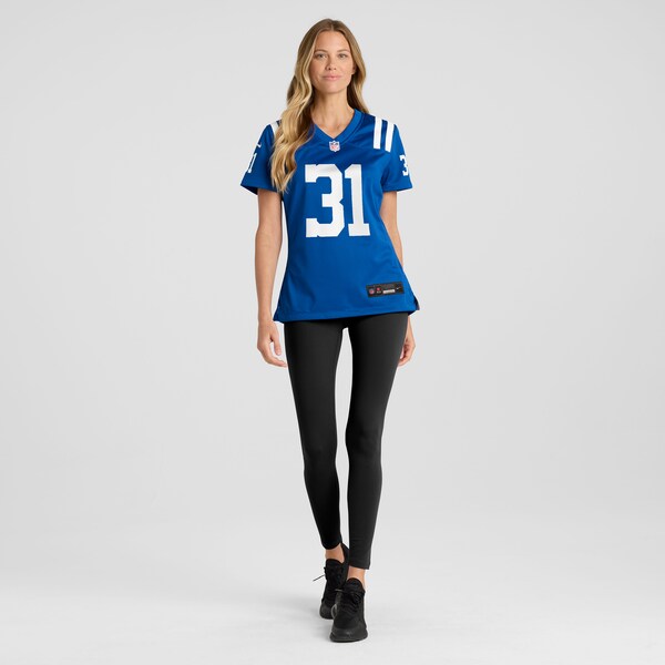 Tyler Goodson Indianapolis Colts Nike Women's Game Jersey - Royal - Image 5
