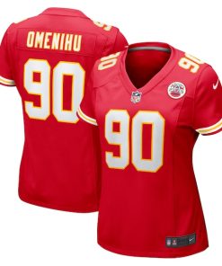 Charles Omenihu Kansas City Chiefs Nike Women's Game Player Jersey - Red