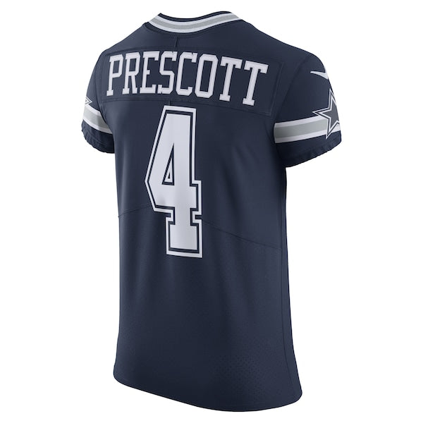 Dak Prescott Dallas Cowboys Nike Vapor Elite Player Team Jersey - Navy/White - Image 4