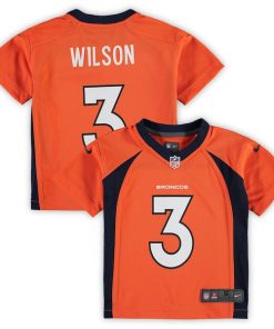 Russell Wilson Denver Broncos Nike Preschool Game Jersey - Orange