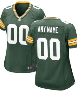 Green Bay Packers Nike Women's Custom Game Jersey - Green