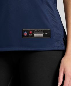 Alternative view of Marcellas Dial Jr. New England Patriots Nike Women's  Game Jersey -  Navy