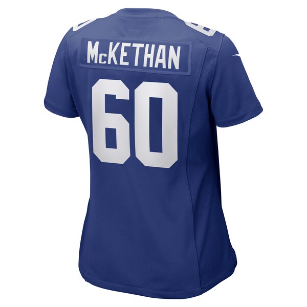 Marcus McKethan New York Giants Nike Women's Game Player Jersey - Royal - Image 3