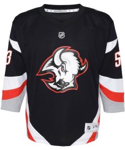 Alternative view of Jeff Skinner Buffalo Sabres Youth Alternate Replica Player Jersey - Black