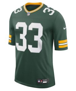 Alternative view of Aaron Jones Green Bay Packers Nike  Vapor Untouchable Limited Jersey - Green