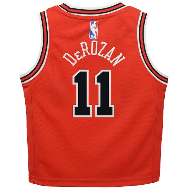 DeMar DeRozan Chicago Bulls Nike Preschool Swingman Player Jersey - Icon Edition - Red - Image 3