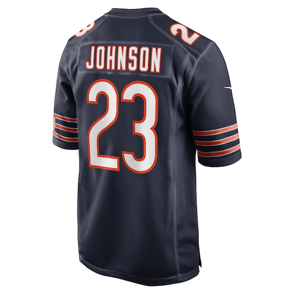 Roschon Johnson Chicago Bears Nike Team Game Jersey - Navy - Image 3