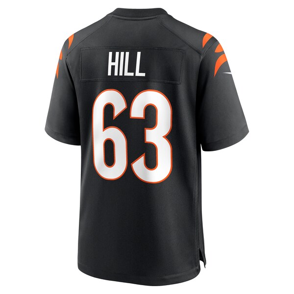 Trey Hill Cincinnati Bengals Nike Game Jersey - Black - Image 3