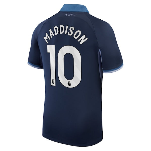 James Maddison Tottenham Hotspur Nike 2023/24 Away Stadium Replica Player Jersey - Navy - Image 3