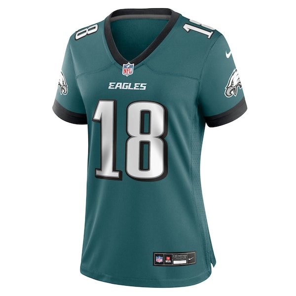 John Metchie III Philadelphia Eagles Nike Women's Team Game Jersey - Midnight Green - Image 2