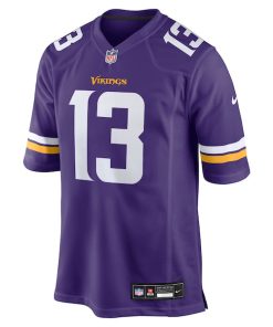 Alternative view of Tai Felton Minnesota Vikings Nike Team Game Jersey -  Purple