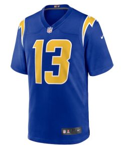 Alternative view of Keenan Allen Los Angeles Chargers Nike Game Jersey - Royal