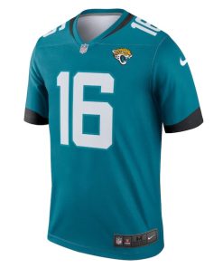 Alternative view of Trevor Lawrence Jacksonville Jaguars Nike Legend Jersey - Teal