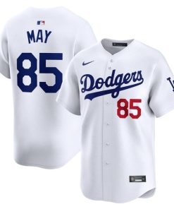 Dustin May Los Angeles Dodgers Nike Home Limited Player Jersey - White